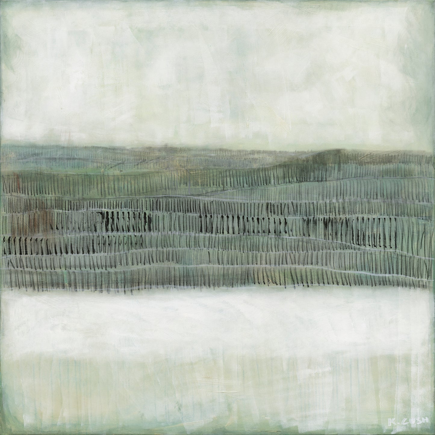 Vineyards - Fine Art Reproduction Print