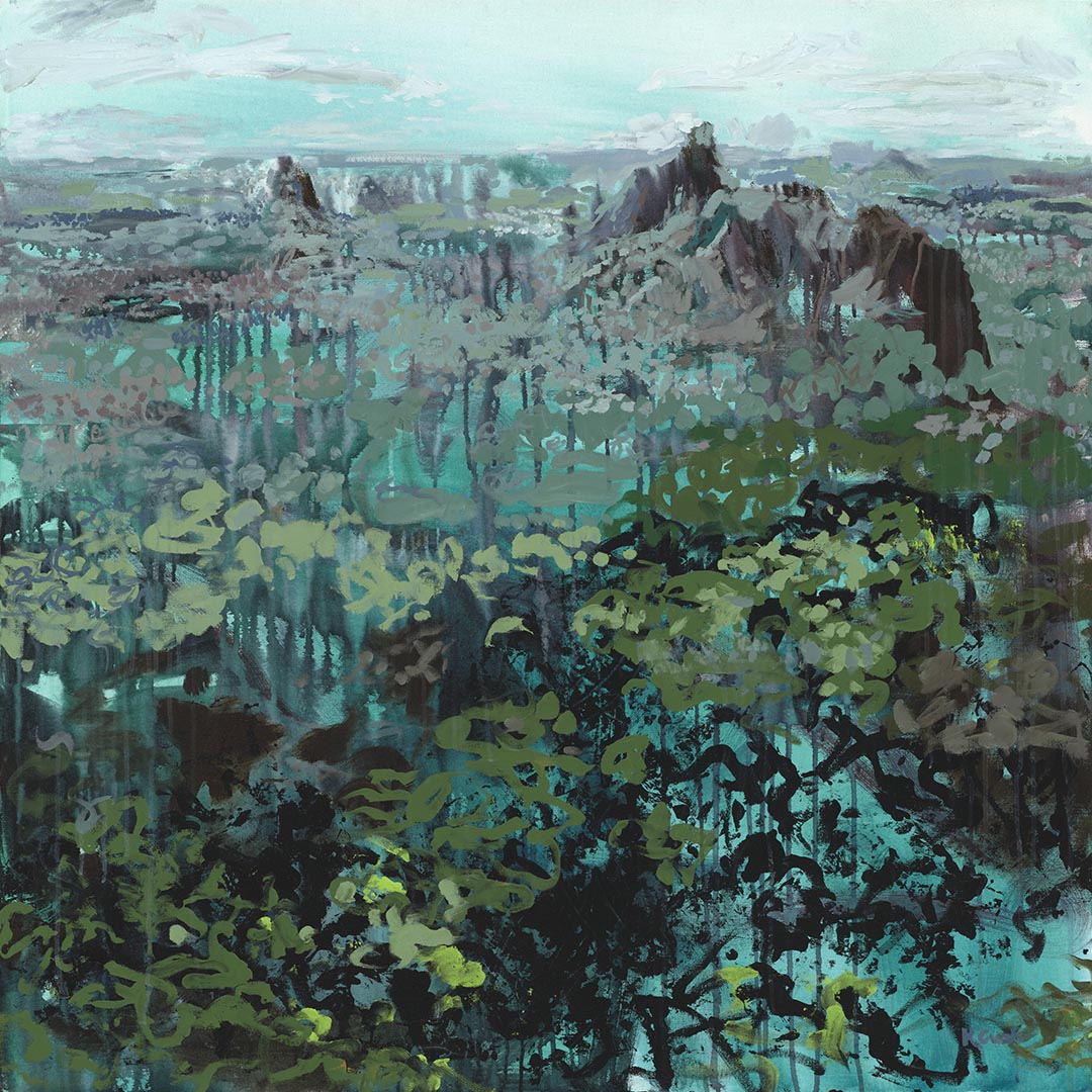 Glasshouse Mountains - Fine Art Reproduction Print