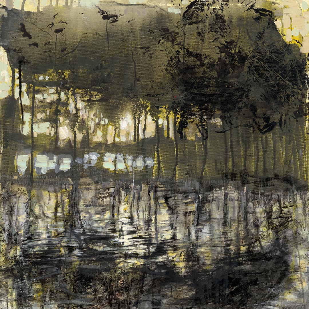 River By Boat - Fine Art Reproduction Print
