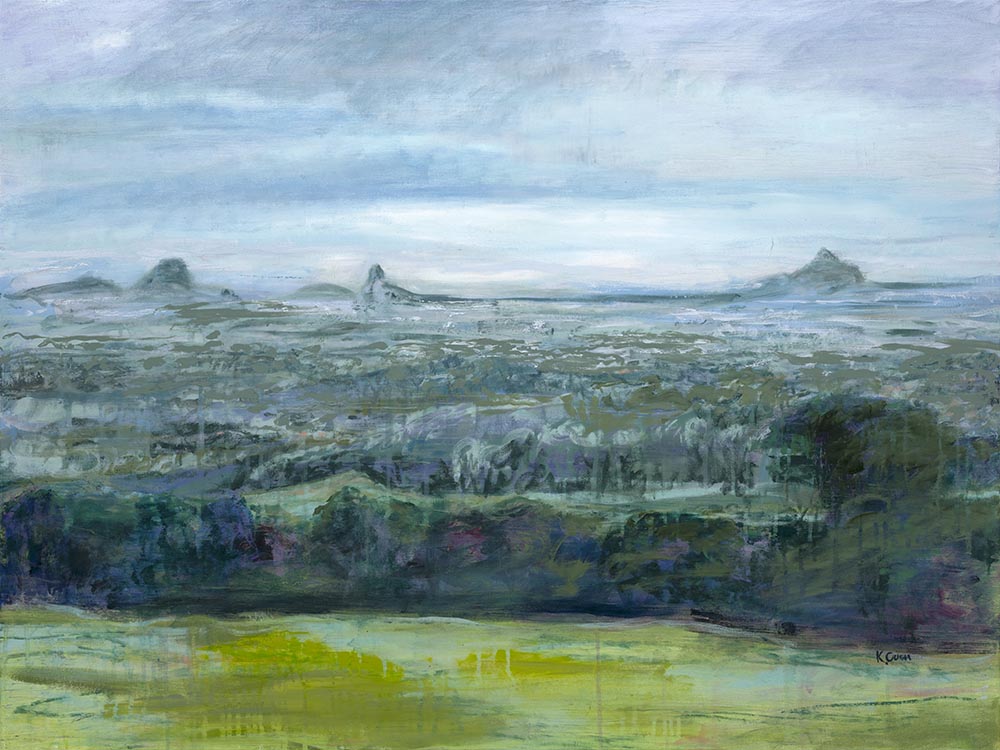 Glasshouse View - Fine Art Reproduction Print