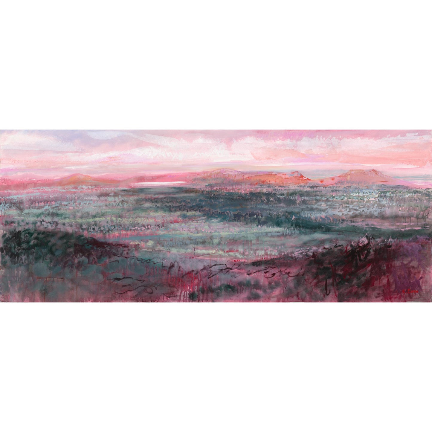 Cunninghams Gap - Fine Art Reproduction Print