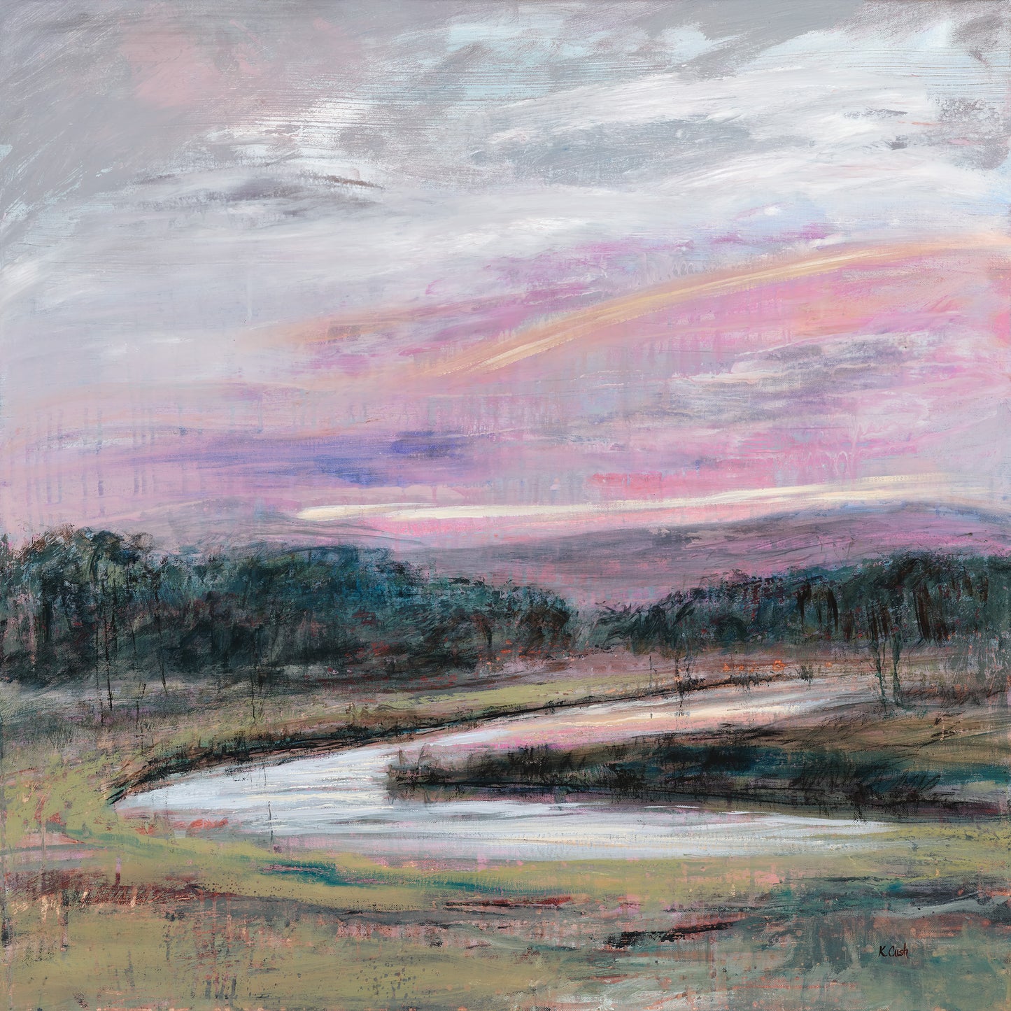 Swan River - Fine Art Reproduction Print