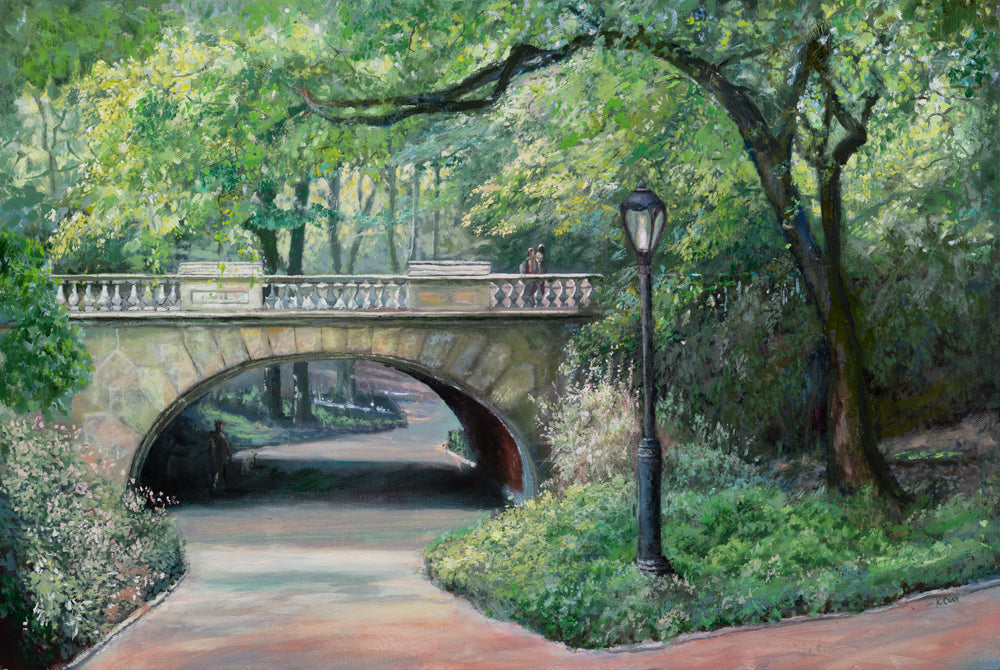New York Central Park - Fine Art Paper Print by Kris Cush
