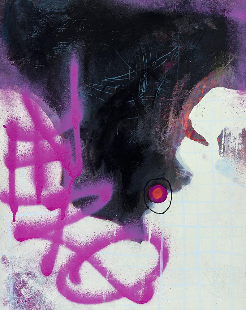 Nero - Fine Art Paper Print by Kris Cush