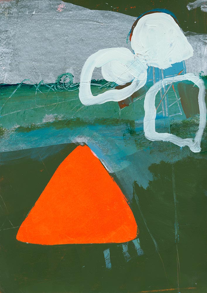 The Tent - Fine Art Paper Print by Kris Cush