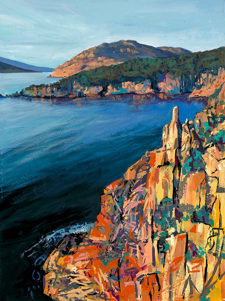 Freycinet - Fine Art Paper Print by Kris Cush