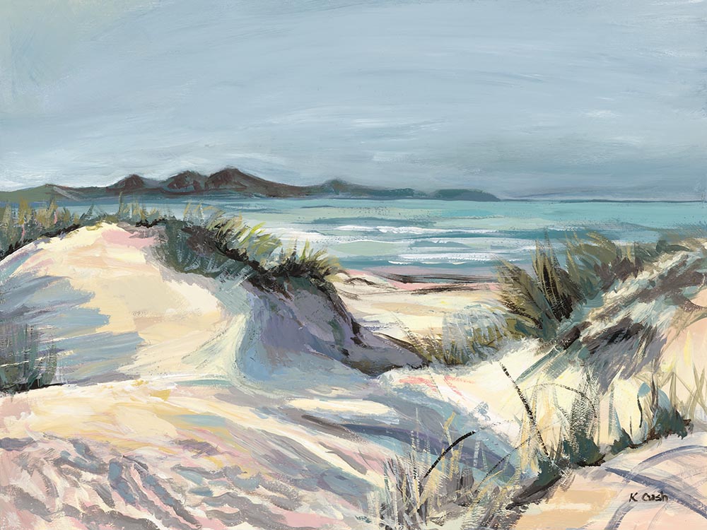Seven-Mile Beach - Fine Art Canvas Print by Kris Cush