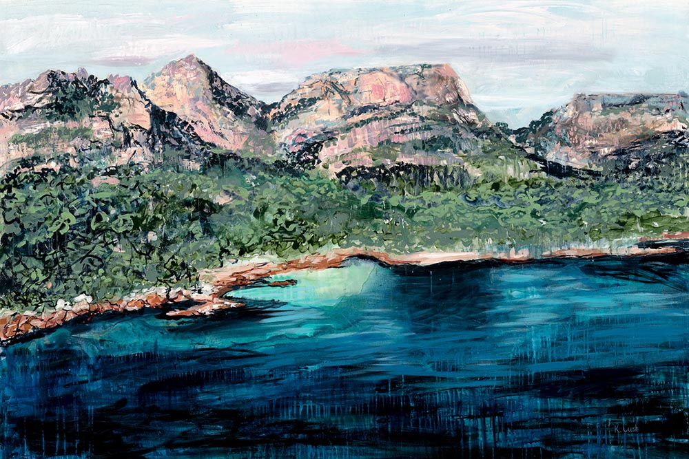 Freycinet Peninsula Tasmania - Fine Art Canvas Print by Kris Cush