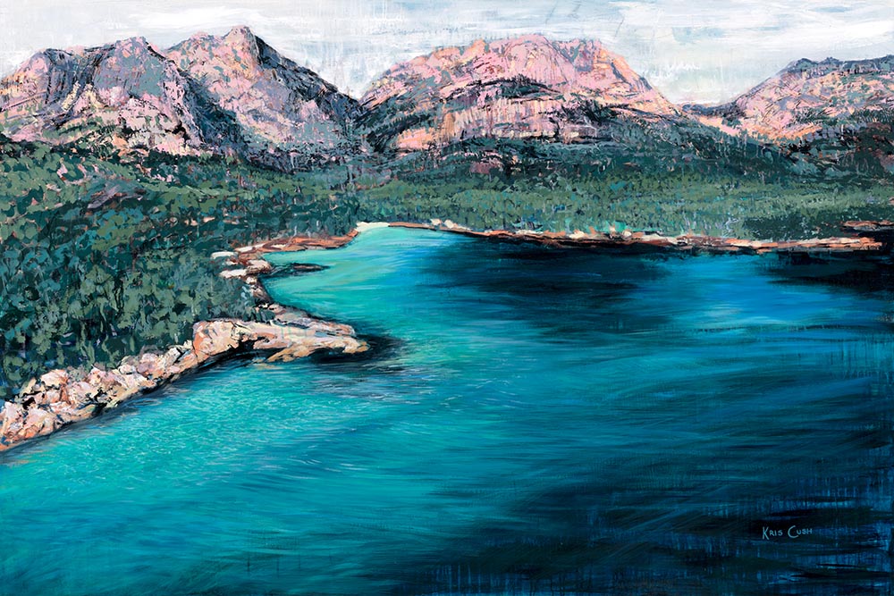 Freycinet Peninsula 2 - Fine Art Canvas Print by Kris Cush