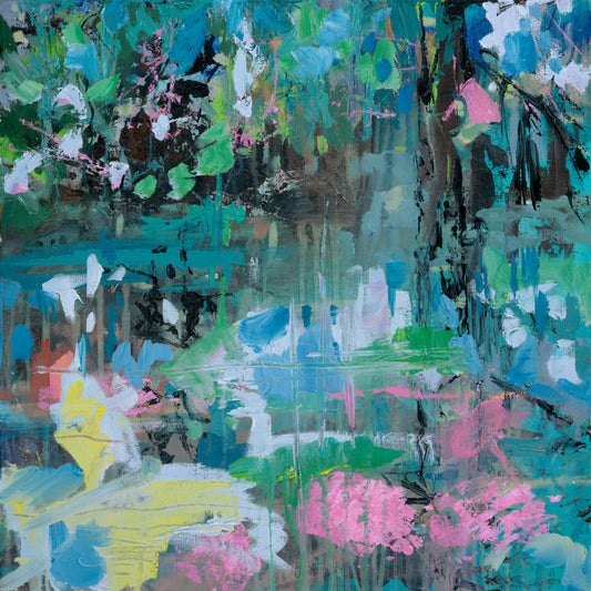Blue And Green Should Always Be Seen - Fine Art Reproduction Print
