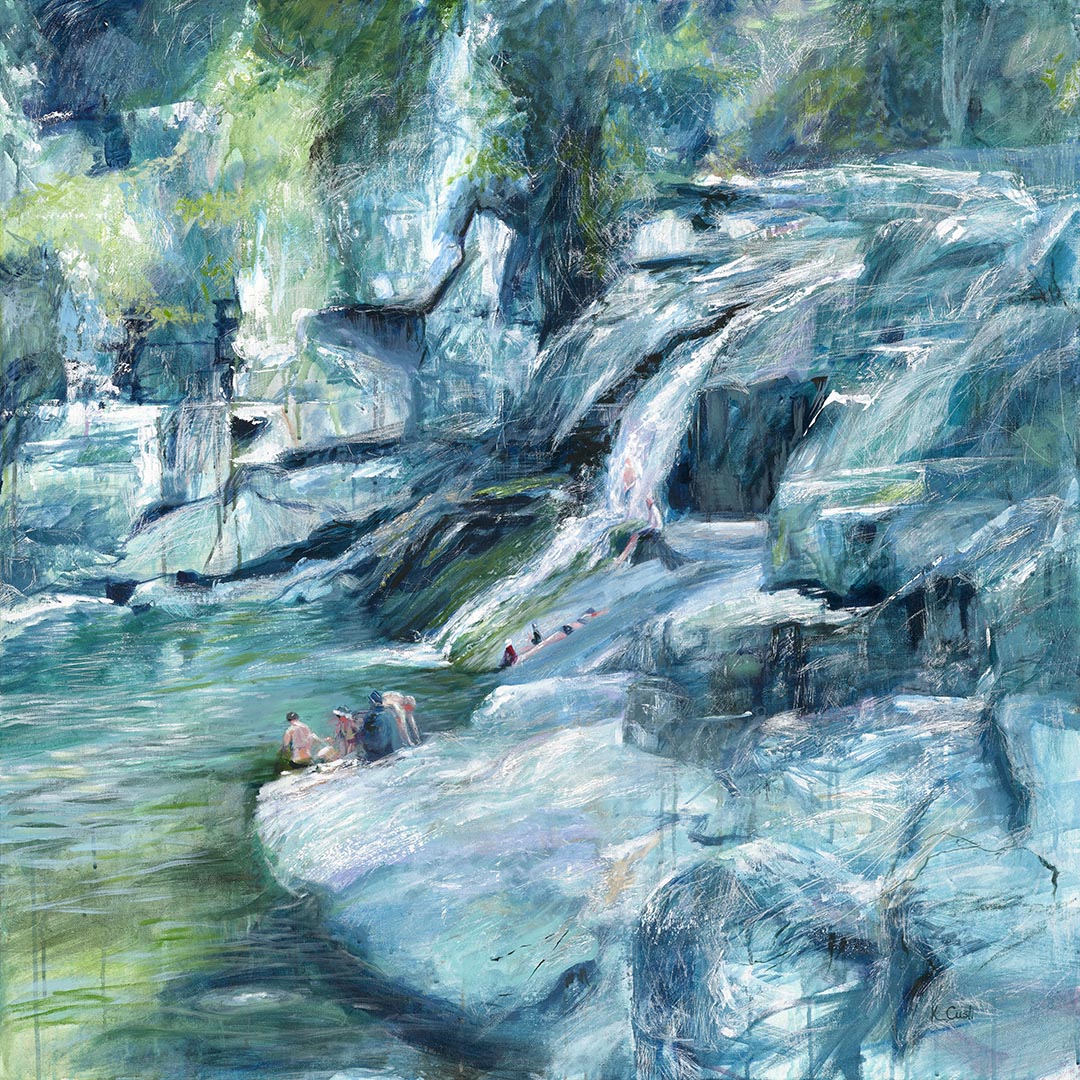 Cedar Creek Samford - Fine Art Reproduction Print