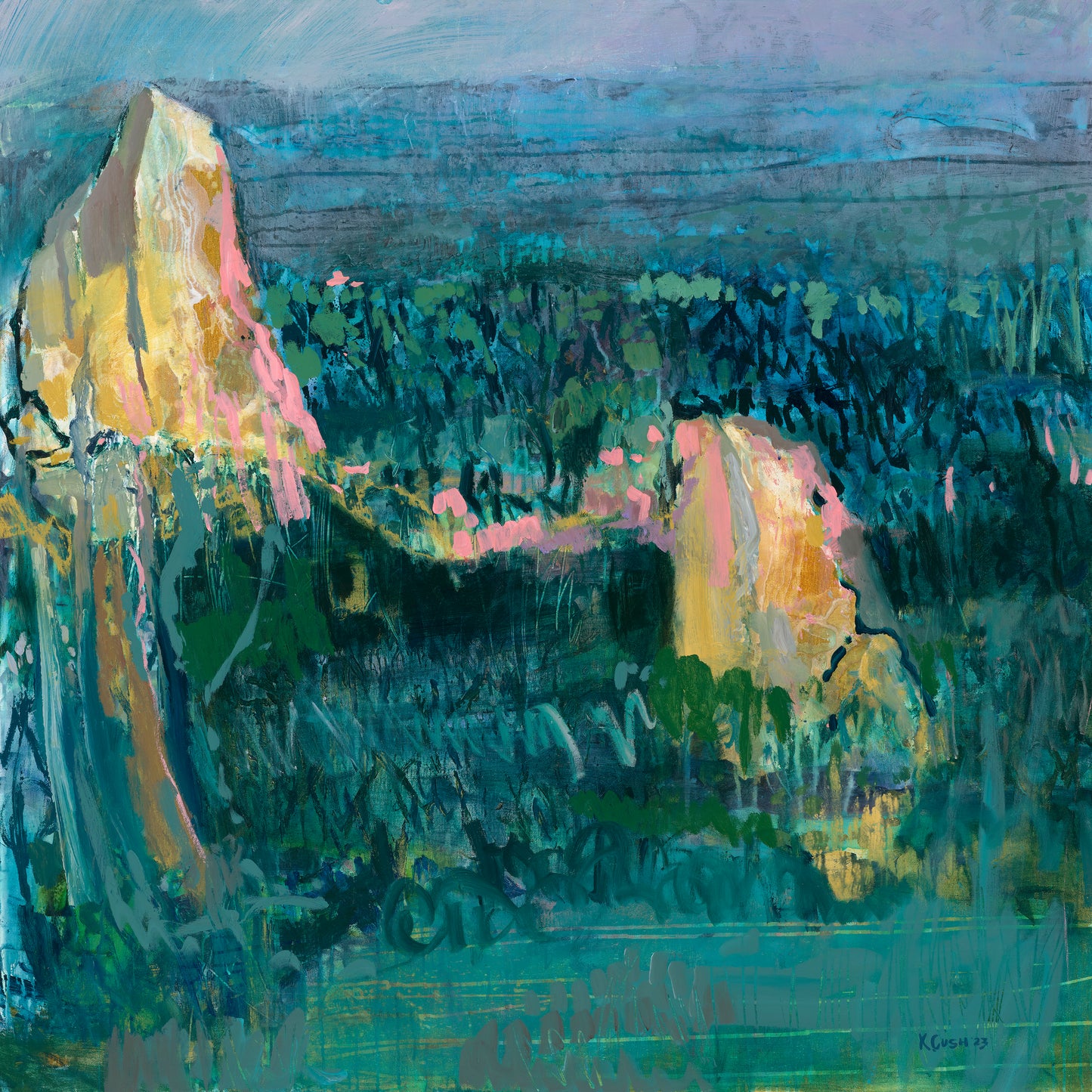 Nimbin Rocks - Fine Art Reproduction Print