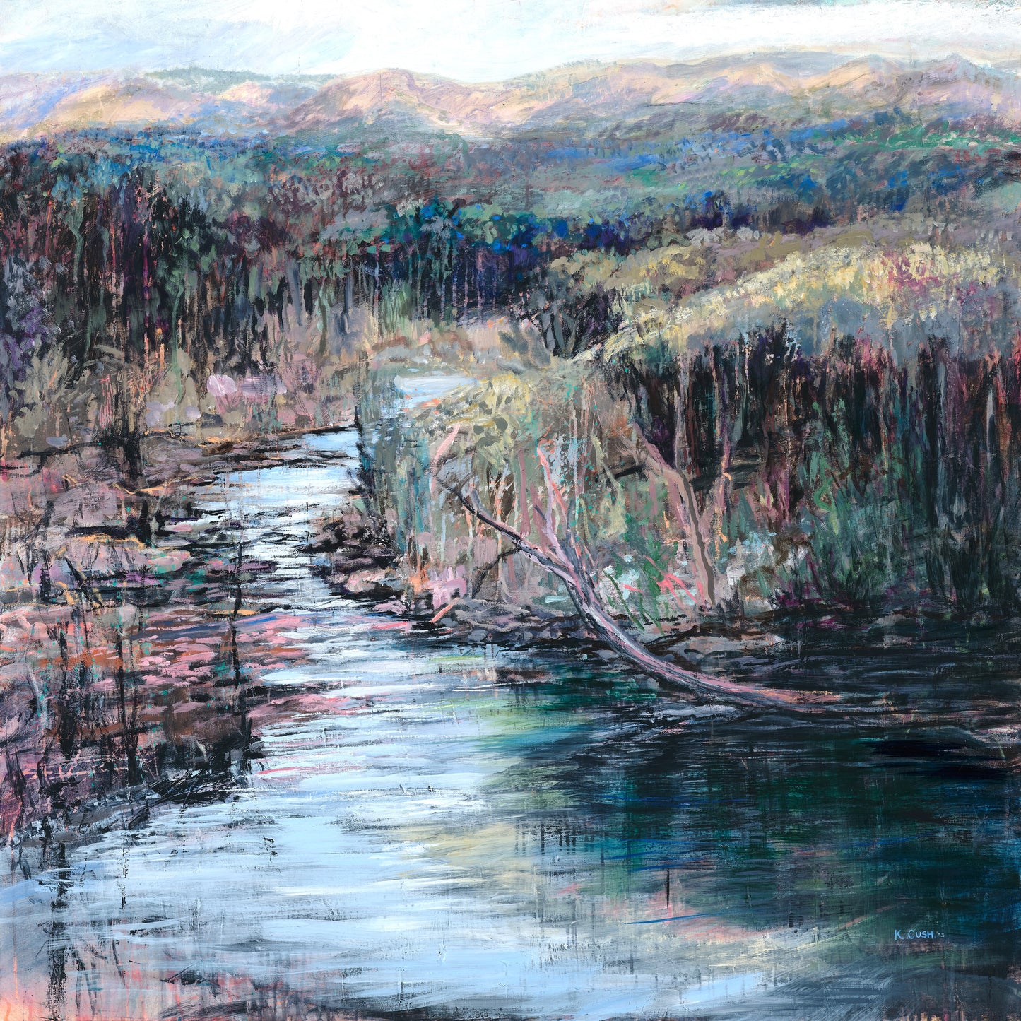 Meandering - Fine Art Reproduction Print
