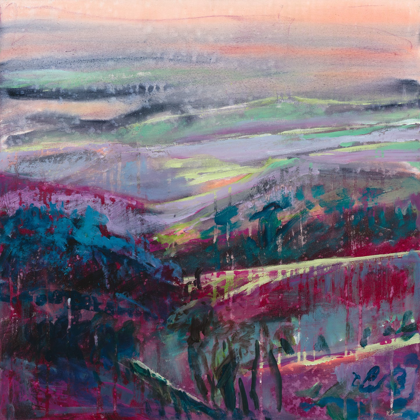 The Hills - Fine Art Reproduction Print