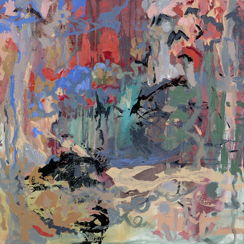 Ravens Street Reserve 4 - Fine Art Canvas Print by Kris Cush